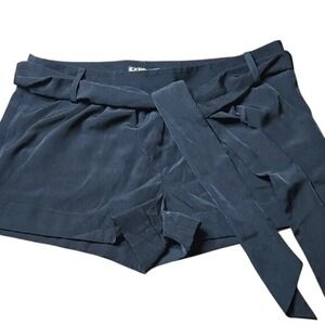 Express Shorts With Belt, Black, Women's Size 2